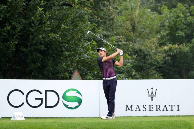 BEIJING, CHINA - SEPTEMBER 15: Seungyun Lee of South Korea in action during the second round of The Beijing Classic (Golf) as part of China Tour at Beijing Topwin Golf Country Club on September 15, 2017 in Beijing, China.  Copyright: xVCGx CFP111127138334 