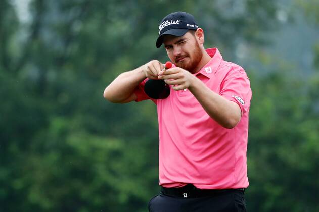 BEIJING, CHINA - SEPTEMBER 15: Deyen Lawson of Australia in action during the second round of The Beijing Classic (Golf) as part of China Tour at Beijing Topwin Golf Country Club on September 15, 2017 in Beijing, China.  Copyright: xVCGx CFP111127138324 