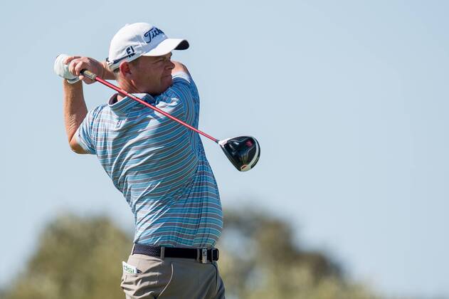 David Drysdale tees off during day 1 the European Tour - Portugal Masters 2017 at Dom Pedro Victoria Golf Course, Vilamoura, Portugal on 21 September 2017. Copyright: xMatthewxBuchanx 16770006
