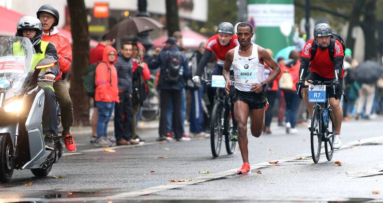 Berlin, BMW Berlin Marathon 2017, Runner, 24.09.17 Bild: Kenenisa Bekele (RTH) BMW Berlin Marathon 2017 - Runner