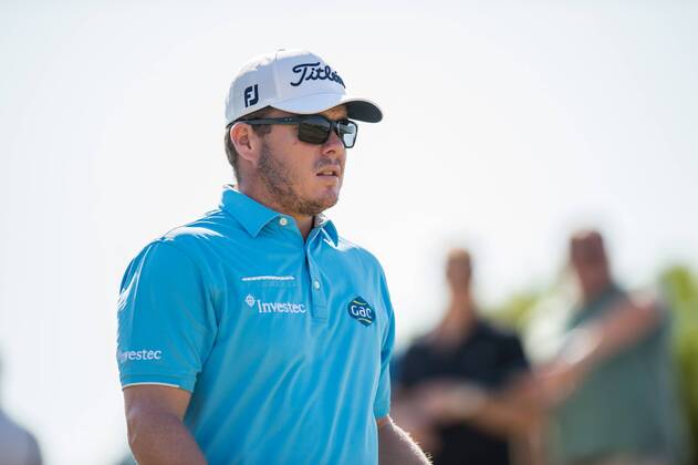 George Coetzee during day 4 of the European Tour - Portugal Masters 2017 at Dom Pedro Victoria Golf Course, Vilamoura, Portugal on 24 September 2017. Copyright: xMatthewxBuchanx 16770279