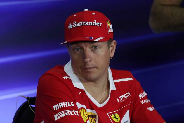 28.09.2017 - press conference PK Pressekonferenz Kimi Raikkonen (FIN) Scuderia Ferrari SF70H Malaysian Grand Prix, Sepang 28 September - 1 October 2017 28.09.2017 - Press conference, Kimi Raikkonen (FIN) Scuderia Ferrari SF70H 