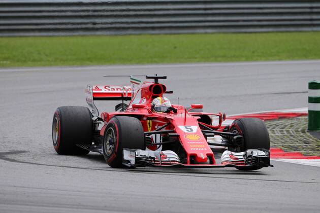 30.09.2017 - Free Practice 3, Sebastian Vettel (GER) Scuderia Ferrari SF70H Malaysian Grand Prix, Sepang 28 September - 1 October 2017 30.09.2017 - Free Practice 3, Sebastian Vettel (GER) Scuderia Ferrari SF70H 