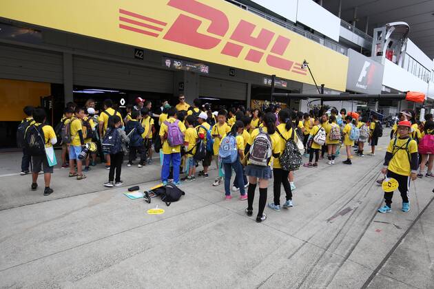 05.10.2017- Young Fans Japanese Grand Prix, Suzuka 05 - 08 October 2017 05.10.2017- Young Fans 