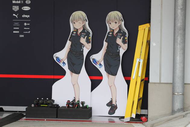 05.10.2017- Anime Style Red Bull Girls team Japanese Grand Prix, Suzuka 05 - 08 October 2017 05.10.2017- Anime Style Red Bull Girls team 