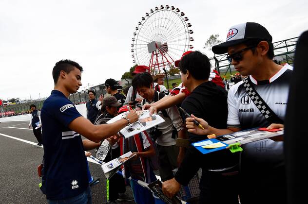 Pascal Wehrlein (GER 94), Sauber F1 Team Ferrari, Grosser Preis von Japan 2017, Vorbereitungen, Motorsport, Formel 1, 24.08.2017, Suzuka Copyright: xAndre Eibner-Pressefotox EP_JAE