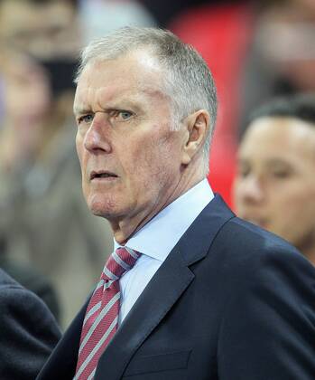 England v Slovenia 2018 FIFA World Cup WM Weltmeisterschaft Fussball Qualifying Sir Geoff Hurst before the 2018 FIFA World Cup Qualifying match at Wembley Stadium, London, UK. Content Not Available For UK Newspapers Copyright: xPaulxChestertonx FIL-10770-0001
