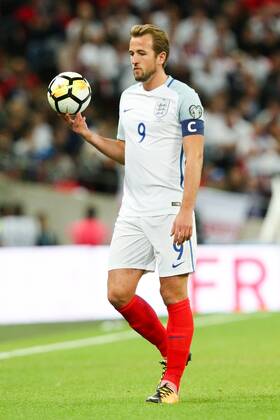 England s Harry Kane during the World Cup Qualifying - European - Group F match at Wembley Stadium, London. Picture date 5th October 2017. Picture credit should read: Charlie Forgham-Bailey Sportimage EDITORIAL USE ONLY. No use with unauthorised audio, video, data, fixture lists, club league logos or live services. Online in-match use limited to 120 images, no video emulation. No use in betting, games or single club league player publications.