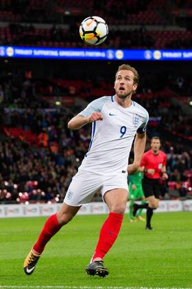 England s Harry Kane during the World Cup Qualifying - European - Group F match at Wembley Stadium, London. Picture date 5th October 2017. Picture credit should read: Charlie Forgham-Bailey Sportimage EDITORIAL USE ONLY. No use with unauthorised audio, video, data, fixture lists, club league logos or live services. Online in-match use limited to 120 images, no video emulation. No use in betting, games or single club league player publications.