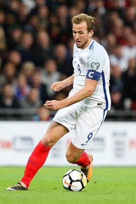 England s Harry Kane during the World Cup Qualifying - European - Group F match at Wembley Stadium, London. Picture date 5th October 2017. Picture credit should read: Charlie Forgham-Bailey Sportimage EDITORIAL USE ONLY. No use with unauthorised audio, video, data, fixture lists, club league logos or live services. Online in-match use limited to 120 images, no video emulation. No use in betting, games or single club league player publications.