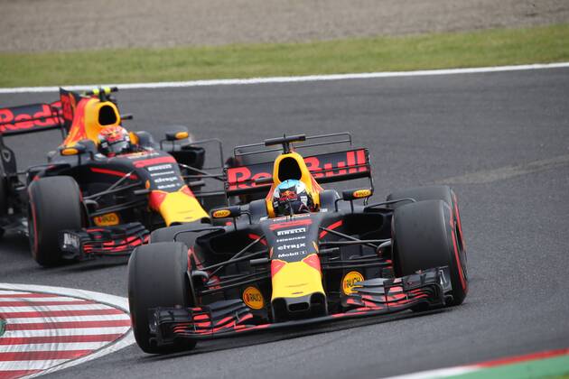 07.10.2017- free practice 3, Daniel Ricciardo (AUS) Red Bull Racing RB13 Japanese Grand Prix, Suzuka 05 - 08 October 2017 07.10.2017- free practice 3, Daniel Ricciardo (AUS) Red Bull Racing RB13 