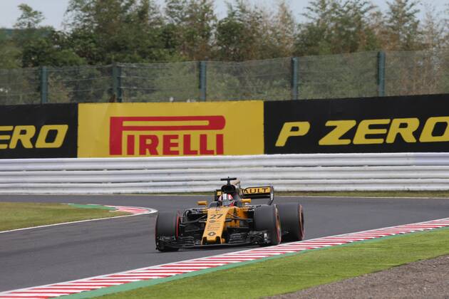 07.10.2017- free practice 3, Nico Hulkenberg (GER) Renault F1 Team RS17 Japanese Grand Prix, Suzuka 05 - 08 October 2017 07.10.2017- free practice 3, Nico Hulkenberg (GER) Renault Sport F1 Team RS17 