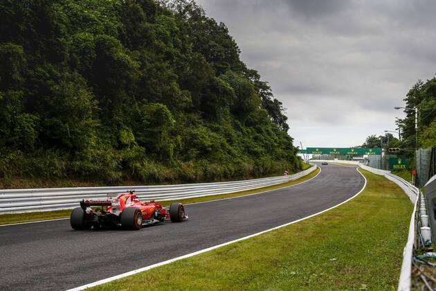 Motorsports: FIA Formula One World Championship WM Weltmeisterschaft 2017, Grand Prix of Japan, 7 Kimi Raikkonen (FIN, Scuderia Ferrari), Suzuka Japan