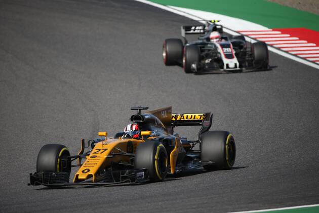 08.10.2017- race, Nico Hulkenberg (GER) Renault F1 Team RS17 Japanese Grand Prix, Suzuka 05 - 08 October 2017 08.10.2017- race, Nico Hulkenberg (GER) Renault Sport F1 Team RS17 