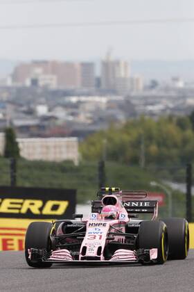 Motorsports: FIA Formula One World Championship WM Weltmeisterschaft 2017, Grand Prix of Japan, 31 Esteban Ocon (Sahara Force India F1 Team), Suzuka Japan