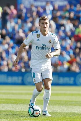 Toni Kroos (Real), OCTOBER 14, 2017 - Football Soccer : Spanish La Liga Santander match between Getafe CF 1-2 Real Madrid CF at the Coliseum Alfonso Perez in Getafe, Spain. Noxthirdxpartyxsales  (heha036821)