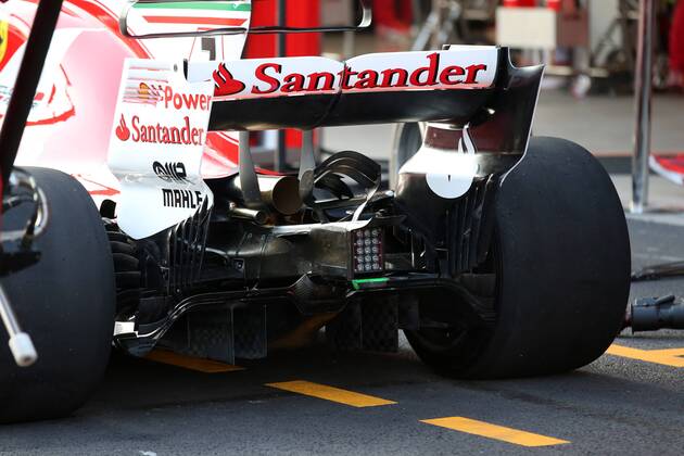 27.10.2017 - Scuderia Ferrari SF70H, detail Mexican Grand Prix, Mexico City 26 - 29 October 2017 27.10.2017 - Scuderia Ferrari SF70H, detail 