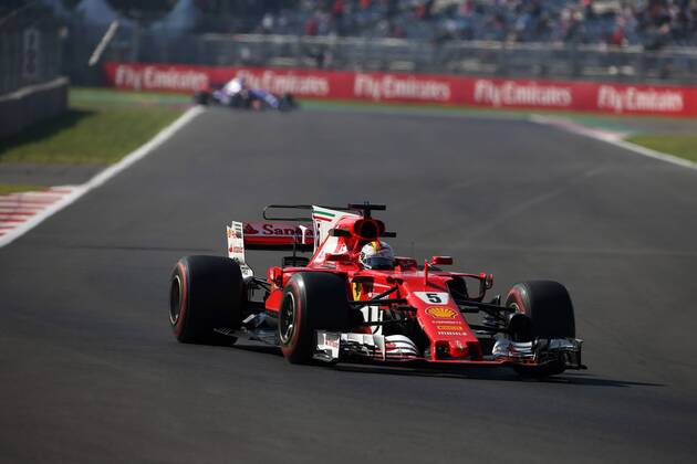 27.10.2017 - Free Practice 1, Sebastian Vettel (GER) Scuderia Ferrari SF70H Mexican Grand Prix, Mexico City 26 - 29 October 2017 27.10.2017 - Free Practice 1, Sebastian Vettel (GER) Scuderia Ferrari SF70H 