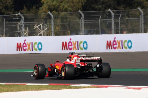 27.10.2017 - Free Practice 1, Sebastian Vettel (GER) Scuderia Ferrari SF70H Mexican Grand Prix, Mexico City 26 - 29 October 2017 27.10.2017 - Free Practice 1, Sebastian Vettel (GER) Scuderia Ferrari SF70H 