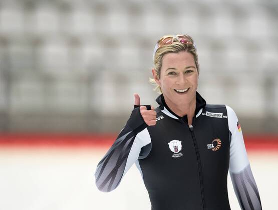 EISSCHNLLAU German Championship 3 000m women Claudia PECHSTEIN GER on 28 10 2017 during the German Championship in the Max Aicher Arena Inzell Germany