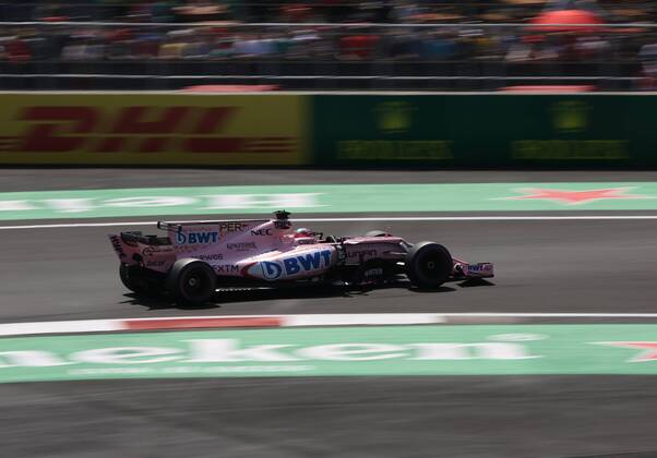 French Formula One driver Esteban Ocon of Force India during the qualification of the Formula One Mexico s Grand Prix at the Hermanos Rodriguez racetrack, in Mexico City, Mexico, 28 October 2017. Mexico s Formula One Grand Prix takes place on 29 October 2017. Mexico Formula One Grand Prix !ACHTUNG: NUR REDAKTIONELLE NUTZUNG! Copyright: xJorgexNúnezx CMX100 20171028-636448272708683697