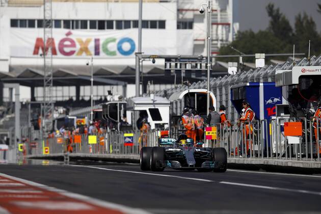 Motorsports: FIA Formula One World Championship WM Weltmeisterschaft 2017, Grand Prix of Mexico, 44 Lewis Hamilton (GBR, Mercedes AMG Petronas F1 Team), Mexico-City Mexico