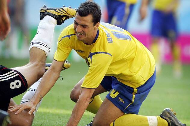 Munich 24 06 2006 1 8 final Germany Sweden 2 0 Zlatan Ibrahimovic Germany Sweden