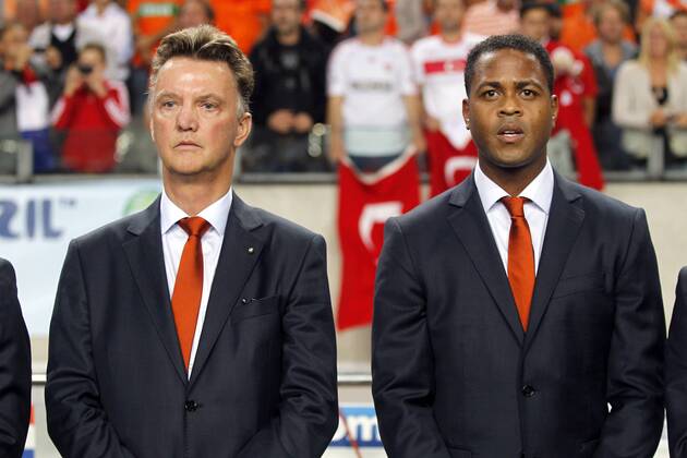 AMSTERDAM 07 09 2012 Stadium Arena WK qualification Netherlands Turkey 2 0 Louis van Gaal and Patrick Kluivert Netherlands Turkey