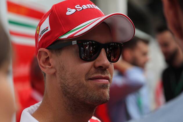09.11.2017 - Sebastian Vettel (GER) Scuderia Ferrari SF70H Brazilian Grand Prix, Sao Paulo, Interlagos 9 - 12 November 2017 09.11.2017 - Sebastian Vettel (GER) Scuderia Ferrari SF70H
