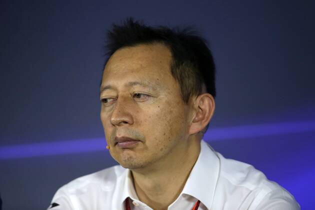 10.11.2017 - press conference PK Pressekonferenz Yusuke Hasegawa (JPN) Head of Honda F1 Programme Brazilian Grand Prix, Sao Paulo, Interlagos 9 - 12 November 2017 10.11.2017 - Press conference, Yusuke Hasegawa (JPN) Head of Honda F1 Programme 