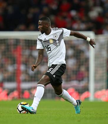 10 11 2017 International Football England Germany at Wembley National Stadium London Antonio Rüdiger Germany
