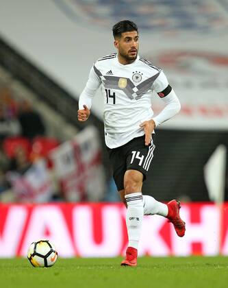 10 11 2017 International Football England Germany at Wembley National Stadium London Emre Can Germany