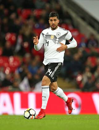 10 11 2017 International Football England Germany at Wembley National Stadium London Emre Can Germany