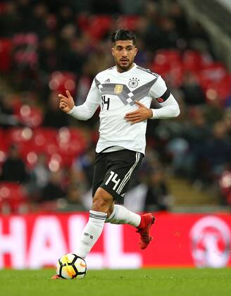 10 11 2017 International Football England Germany at Wembley National Stadium London Emre Can Germany