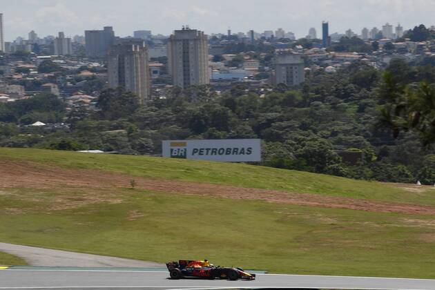 Motorsports: FIA Formula One World Championship WM Weltmeisterschaft 2017, Grand Prix of Brazil, 3 Daniel Ricciardo (AUS, Red Bull Racing), Sao Paulo Brazil