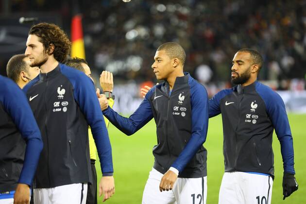 Kylian Mbappe France France 14 11 2017 Germany vs France Rhine Energy Stadium Cologne