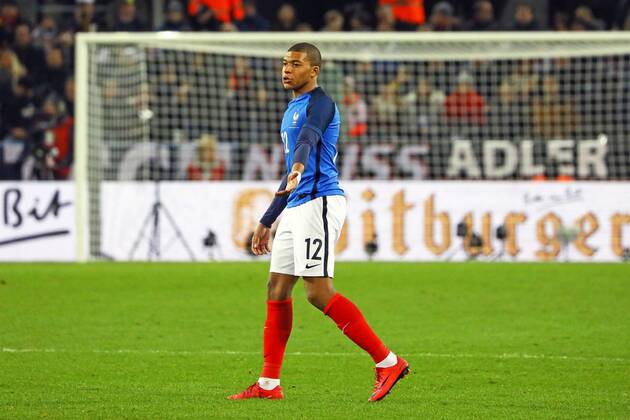 Kylian Mbappe France France 14 11 2017 Germany vs France Rhine Energy Stadium Cologne