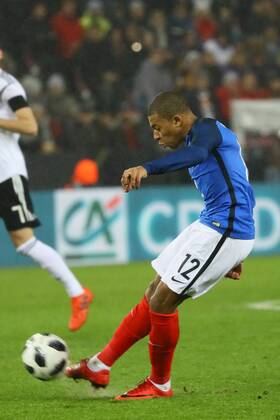 Kylian Mbappe France France 14 11 2017 Germany vs France Rhine Energy Stadium Cologne