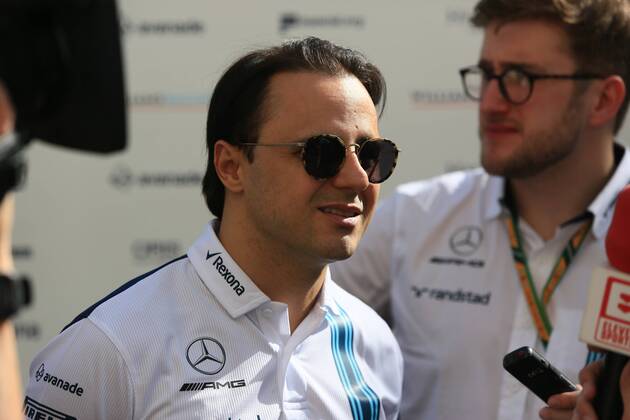 23rd November 2017, Yas Marina Circuit, Abu Dhabi, UAE; Abu Dhabi Formula One Grand Prix, driver arrivals and press conference PK Pressekonferenz Felipe Massa - Williams Martini Racing  ActionPlus11955011