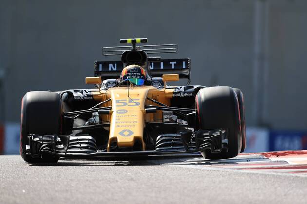 24th November 2017, Yas Marina Circuit, Abu Dhabi, UAE; Abu Dhabi Formula One Grand Prix, Friday free practice; Carlos Sainz - Renault F1 Team  ActionPlus11955335