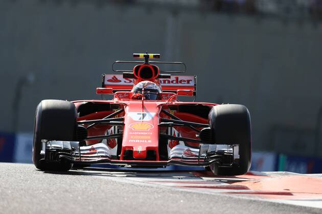 24th November 2017, Yas Marina Circuit, Abu Dhabi, UAE; Abu Dhabi Formula One Grand Prix, Friday free practice; Kimi Raikkonen - Scuderia Ferrari  ActionPlus11955367