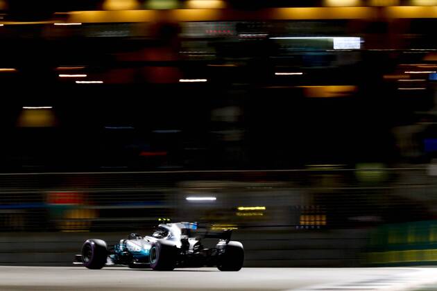 Motorsports: FIA Formula One World Championship WM Weltmeisterschaft 2017, Grand Prix of Abu Dhabi, 77 Valtteri Bottas (FIN, Mercedes AMG Petronas F1 Team), Abu Dhabi United Arab Emirates