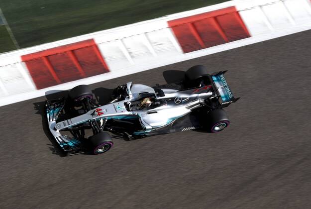 Motorsports: FIA Formula One World Championship WM Weltmeisterschaft 2017, Grand Prix of Abu Dhabi, 44 Lewis Hamilton (GBR, Mercedes AMG Petronas F1 Team), Abu Dhabi United Arab Emirates