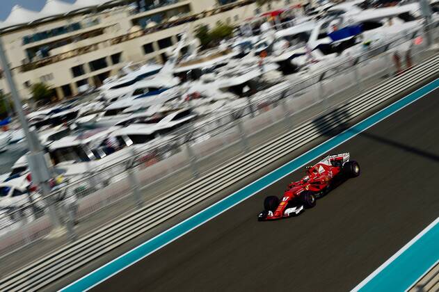 Kimi Raiikkoenen Scuderia Ferrari formula 1 GP Abu Dhabi Yas Marina Circuit UAE 24 11 2017 Photo mspb Jerry Andre Kimi Raikkoen formula 1 GP Abu Dhabi