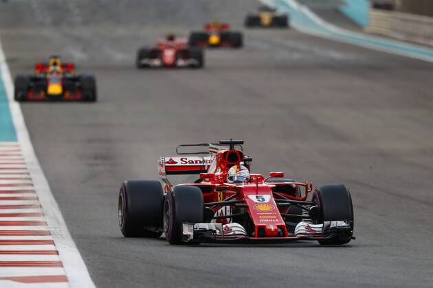 Motorsports: FIA Formula One World Championship WM Weltmeisterschaft 2017, Grand Prix of Abu Dhabi, 5 Sebastian Vettel (GER, Scuderia Ferrari), Abu Dhabi United Arab Emirates