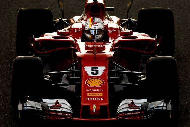 Motorsports: FIA Formula One World Championship WM Weltmeisterschaft 2017, Grand Prix of Abu Dhabi, 5 Sebastian Vettel (GER, Scuderia Ferrari), Abu Dhabi United Arab Emirates