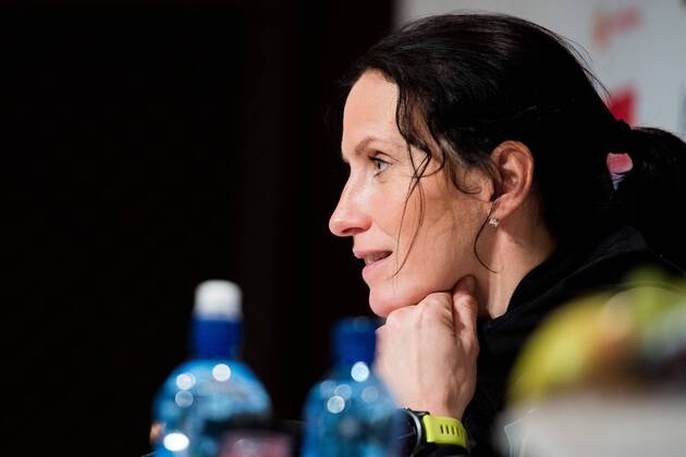 171201 Marit Bjørgen of Norway during a press conference on December 1, 2017 in Lillehammer Photo Jon Olav Nesvold BILDBYR N code JE 160086  Copyright: JONxOLAVxNESVOLD BB171201BB212
