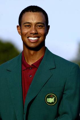 Tiger Woods at the Green Jacket Golf The Masters Augusta Georgia U S A