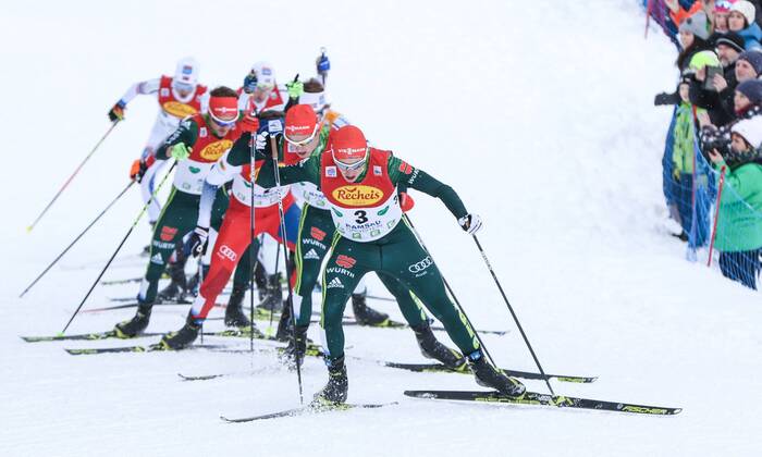 16 12 2017 Nordic Arena Ramsau AUT FIS World Cup Nordic Combined Cross Country Skiing Eric Frenzel ENG Eric Frenzel of Germany during the Cross Country Competition in Ramsau Austria on 2017 12 16 Press Photo Ramsau am Dachstein  EP_mhu