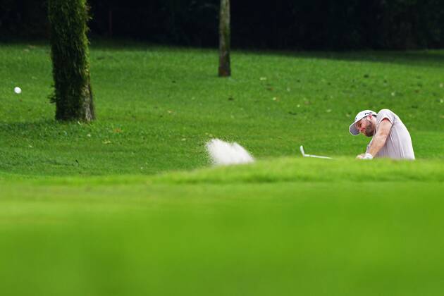 (180120) -- SINGAPORE, Jan. 20, 2018 -- United States player Casey O Toole competes during the 3rd round of the SMBC Singapore Open held in Singapore s Sentosa Golf Club on Jan 20, 2018. ) (SP)SINGAPORE-GOLF-SMBC SINGAPORE OPEN ThenxChihxWey 
